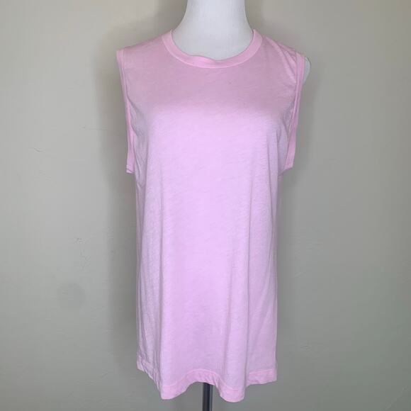 Wildfox Couture Pink Tank Sleeveless T Shirt Sz Small - Picture 1 of 8